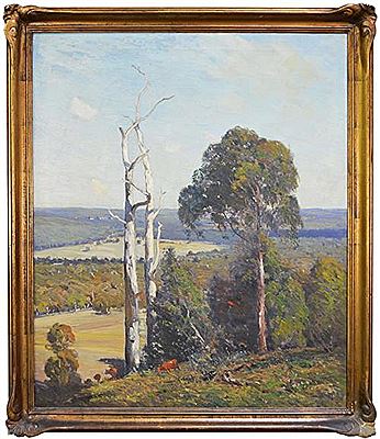 Macedon Ranges, Victoria by Edward Cairns Officer - Auction record, sale price, and art valuation. Compare with similar artists and explore comparable artworks.