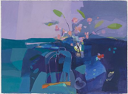 CHERRY BLOSSOM AND CHINESE CLOTH by Claire Harrigan - Auction record, sale price, and art valuation. Compare with similar artists and explore comparable artworks.