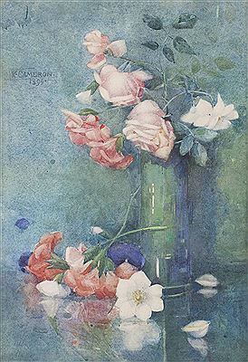A STILL LIFE OF ROSES by Katherine Cameron - Auction record, sale price, and art valuation. Compare with similar artists and explore comparable artworks.