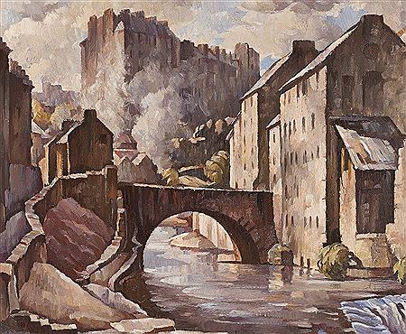 Sample artwork by Adam Bruce Thomson (1885 - 1976), known for painting - View similar artists and auction records