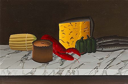 STILL-LIFE WITH LOBSTER
