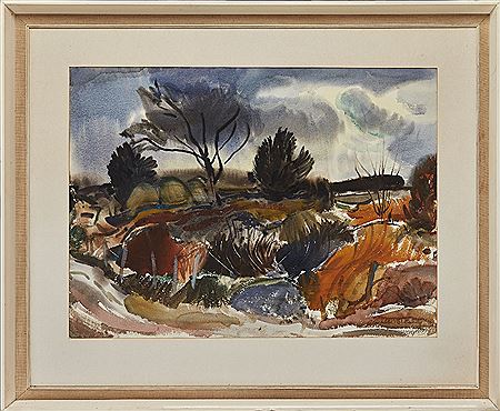 STORMY EVENING, MEARNS, UPLAND