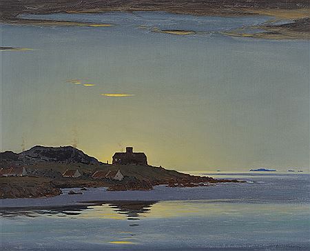 IONA, LIGHT OF THE WEST by Robert Houston - Auction record, sale price, and art valuation. Compare with similar artists and explore comparable artworks.