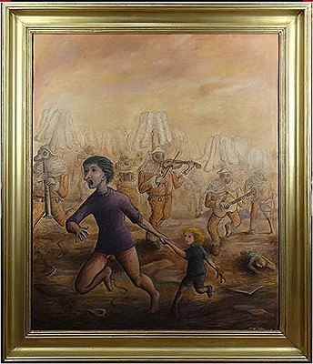 Sample artwork by Serge Poliart (Born 1953), known for painting - View similar artists and auction records