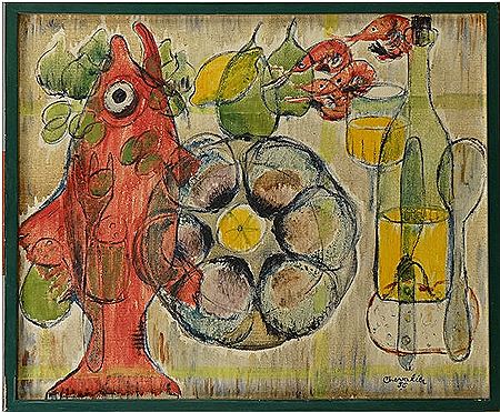 Nature morte aux huitres