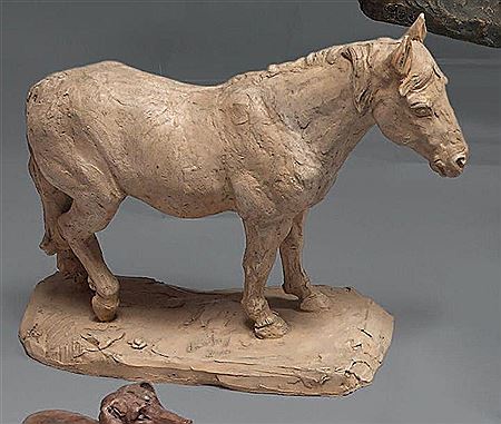 Cheval debout au repos by Jerome Balay - Auction record, sale price, and art valuation. Compare with similar artists and explore comparable artworks.
