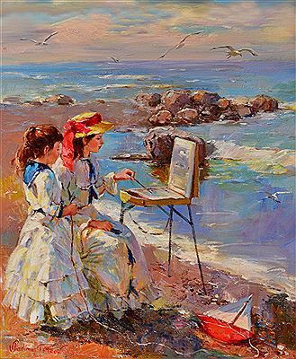 "The Painting Lesson"