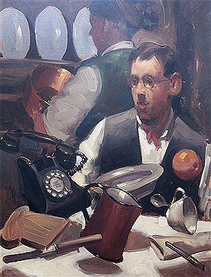 Sound Advice by Alan Kingsbury - Auction record, sale price, and art valuation. Compare with similar artists and explore comparable artworks.