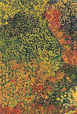 Artist's Country (Purrungu) (1992) by Milliga Napaltjarri - Auction record, sale price, and art valuation. Compare with similar artists and explore comparable artworks.