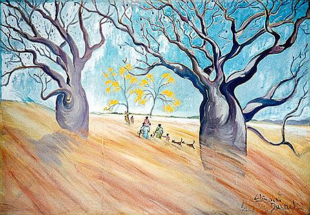 Sample artwork by Elizabeth Durack (1915 - 2000), known for painting - View similar artists and auction records