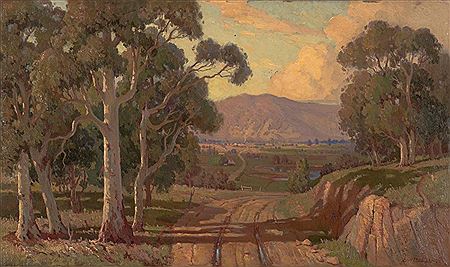 Australian Valley Scene by Sir Erik Langker - Auction record, sale price, and art valuation. Compare with similar artists and explore comparable artworks.