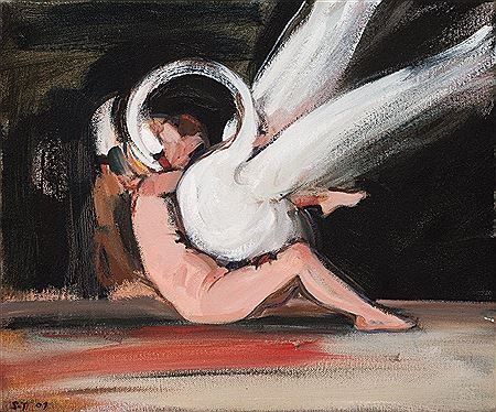 Leda and the Swan 2009 by Shonah Trescott - Auction record, sale price, and art valuation. Compare with similar artists and explore comparable artworks.