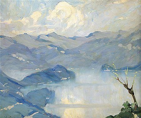 Lake Como, Comacina Island, 1928