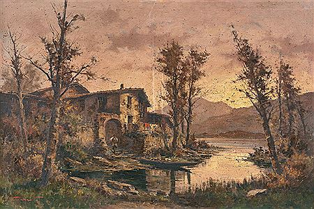 Lake landscape