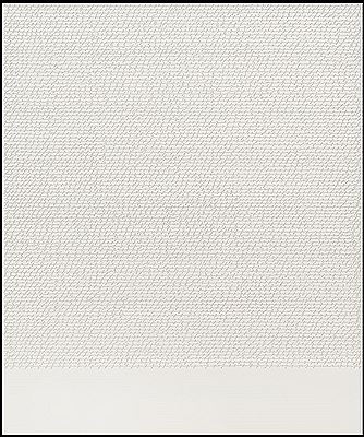 Bianco n° 6, scrittura, 2008
