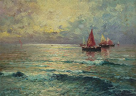 Marina notturna by Giuseppe Cavalleri - Auction record, sale price, and art valuation. Compare with similar artists and explore comparable artworks.