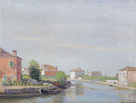 Case di Mazzorbo, Burano, 1941 by Mario Broggi - Auction record, sale price, and art valuation. Compare with similar artists and explore comparable artworks.