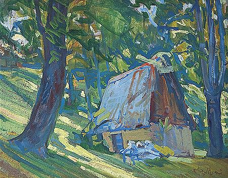 Baita nel bosco by Andrea Zapelloni - Auction record, sale price, and art valuation. Compare with similar artists and explore comparable artworks.