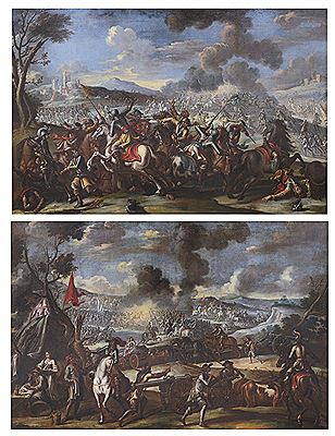 Battaglia AND Battaglia con artiglierie sullo sfondo (2)