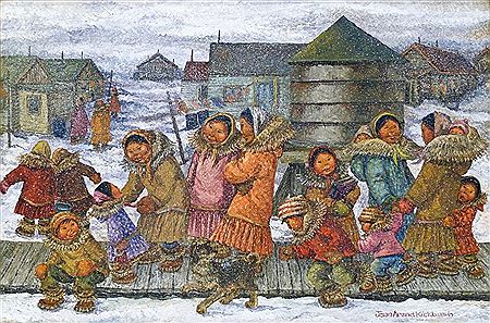 Untitled Eskimo Village
