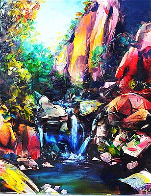 Sample artwork by Joseph Zago (1944 - 2008), known for painting - View similar artists and auction records