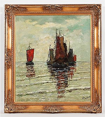 SAIL BOATS AT REST