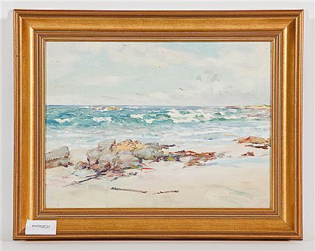 BEACH HORIZON by John Allan - Auction record, sale price, and art valuation. Compare with similar artists and explore comparable artworks.