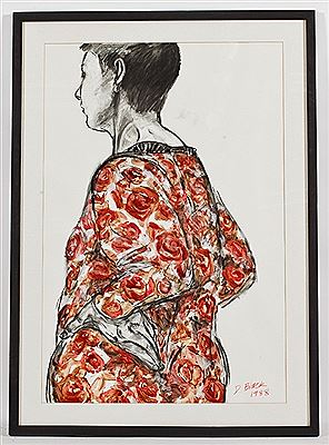 SLOUCHING GIRL by Dorothy Black - Auction record, sale price, and art valuation. Compare with similar artists and explore comparable artworks.
