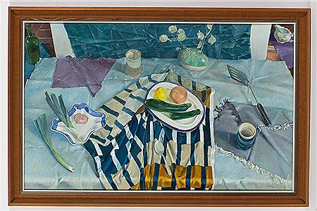 STILL LIFE IN BLUE