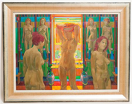 Sample artwork by Neil Clark (1928 - 2014), known for painting - View similar artists and auction records