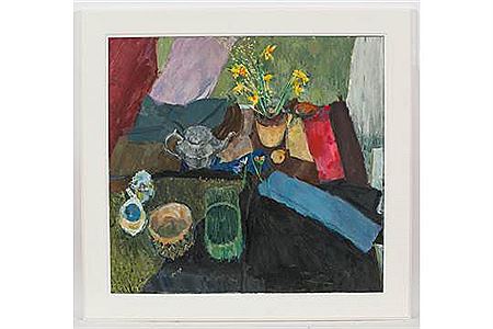 TEAPOT AND DAFFODILS