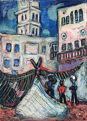 Fishermen in Acre by Genia Berger - Auction record, sale price, and art valuation. Compare with similar artists and explore comparable artworks.