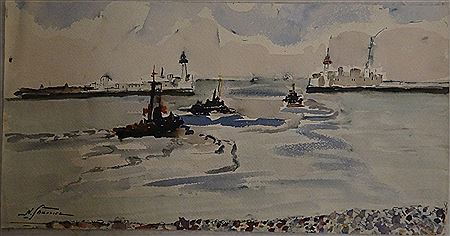 Entrée du port