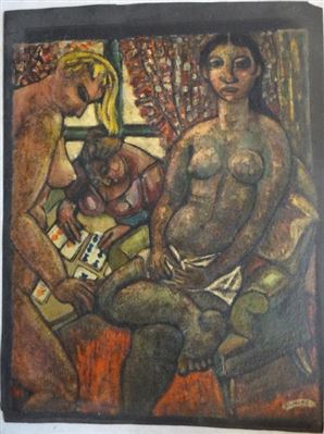 Sample artwork by Maurice Belpaume (1890 - 1959), known for painting - View similar artists and auction records
