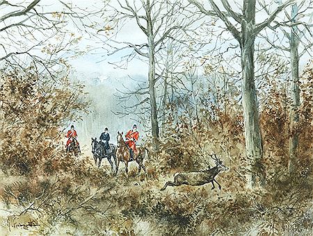 Chasse à courre, le passage du cerf by Arnaud Freminet - Auction record, sale price, and art valuation. Compare with similar artists and explore comparable artworks.