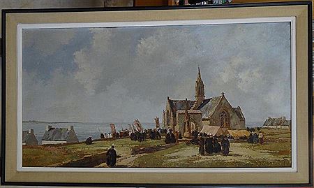 Le pardon en Bretagne by Robert Yann - Auction record, sale price, and art valuation. Compare with similar artists and explore comparable artworks.