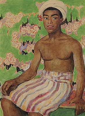 JEUNE HOMME AU TURBAN BLANC