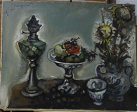 Composition aux tournesols et pastèque