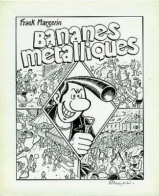 Sample artwork by Frank Margerin (Born 1952), known for drawing, comics - View similar artists and auction records