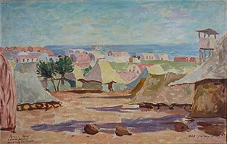 View of Cyprus Internment Camp, 1948