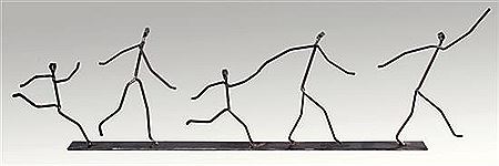 The run by Zehava Grossman - Auction record, sale price, and art valuation. Compare with similar artists and explore comparable artworks.
