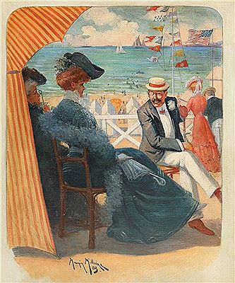 People at the beach