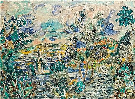 Safed landscape, 1950