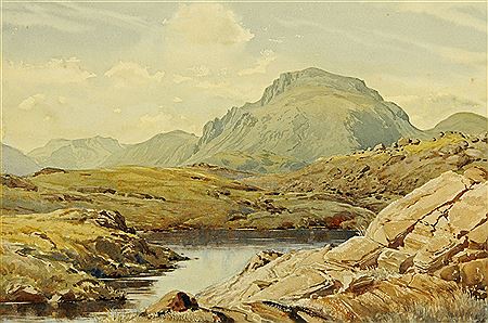 "Great Gable from Styhead Tarn"