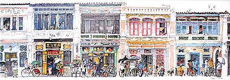 Amenian St, Penang, 2014 by Alex Leong Yim Kuan - Auction record, sale price, and art valuation. Compare with similar artists and explore comparable artworks.