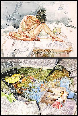 Nude, 2005 and Pond, 2007 (2)