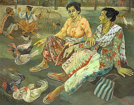 Penjual Ayam, 2004 by Soetopo - Auction record, sale price, and art valuation. Compare with similar artists and explore comparable artworks.