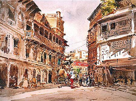 Kathmandu Temple, 1988