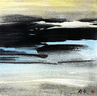 Cloudscape by Le Chek Wen - Auction record, sale price, and art valuation. Compare with similar artists and explore comparable artworks.