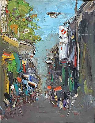 Air Stan Market, Penang, 2014 by Teng Huat Koh - Auction record, sale price, and art valuation. Compare with similar artists and explore comparable artworks.